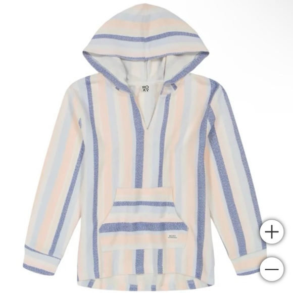 Roxy Youth Baja Hoodie, M-10/12 - Picture 3 of 8